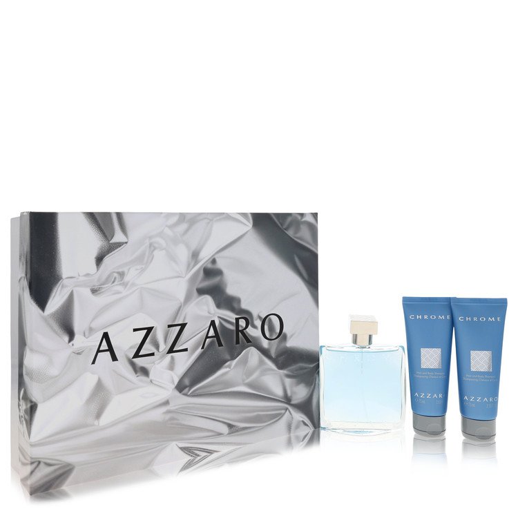 Azzaro Chrome Gift Set